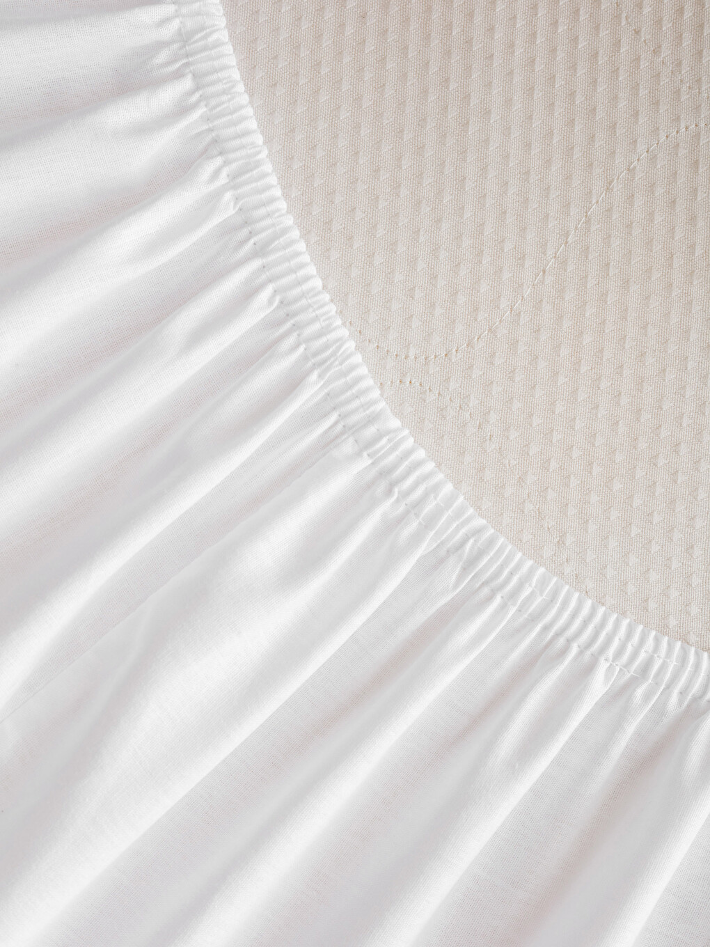 Cearșaf Dublu Elastic Din Bumbac 160x200x30 Cm-3