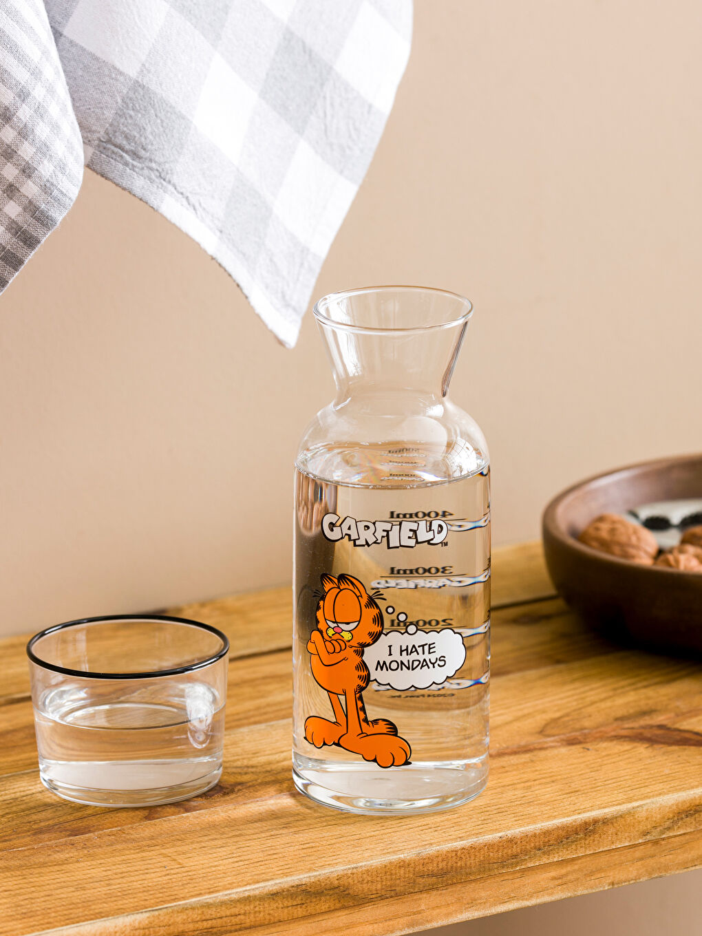 LCW HOME Garfield Printed Glass Pitcher 700 ml -S4I704Z8-F9C