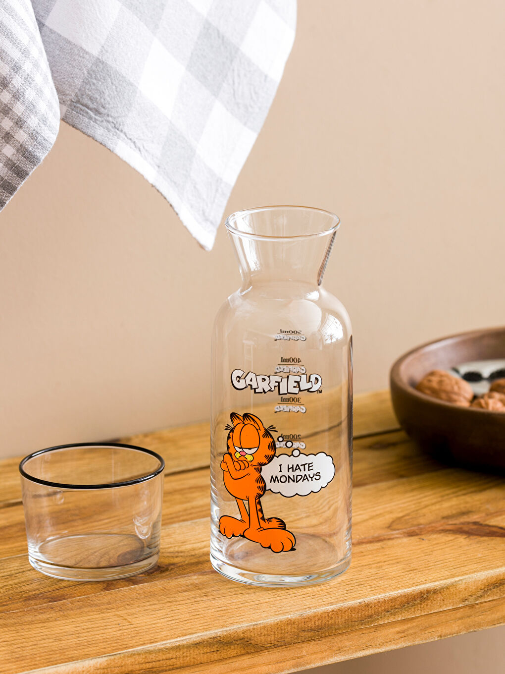 LCW HOME Garfield Printed Glass Pitcher 700 ml -S4I704Z8-F9C