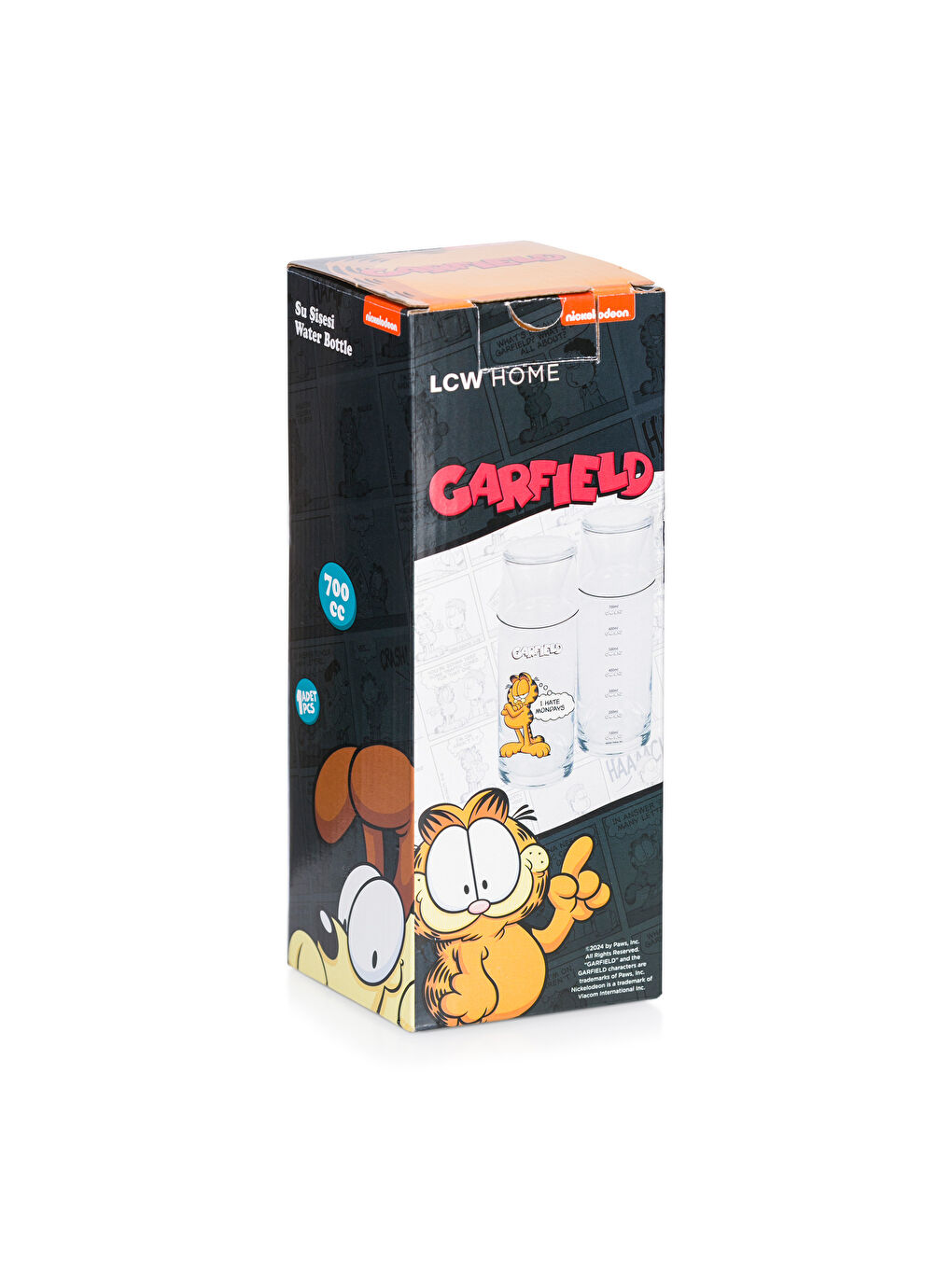 LCW HOME Garfield Printed Glass Pitcher 700 ml -S4I704Z8-F9C