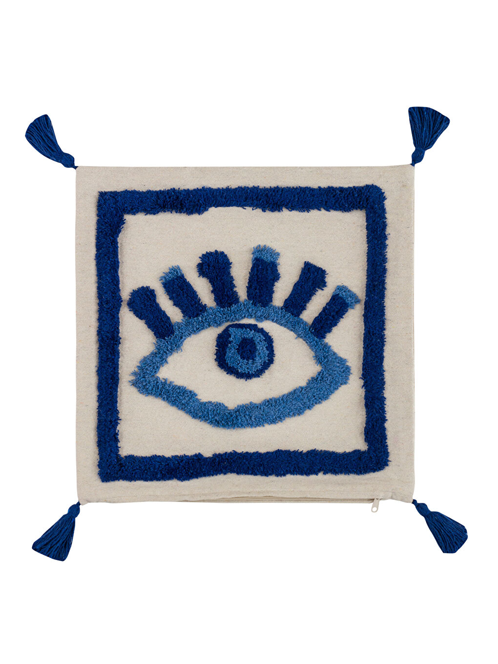 Eye Embroidered Cushion Cover 45x45 cm -S4IB87Z8-LQQ