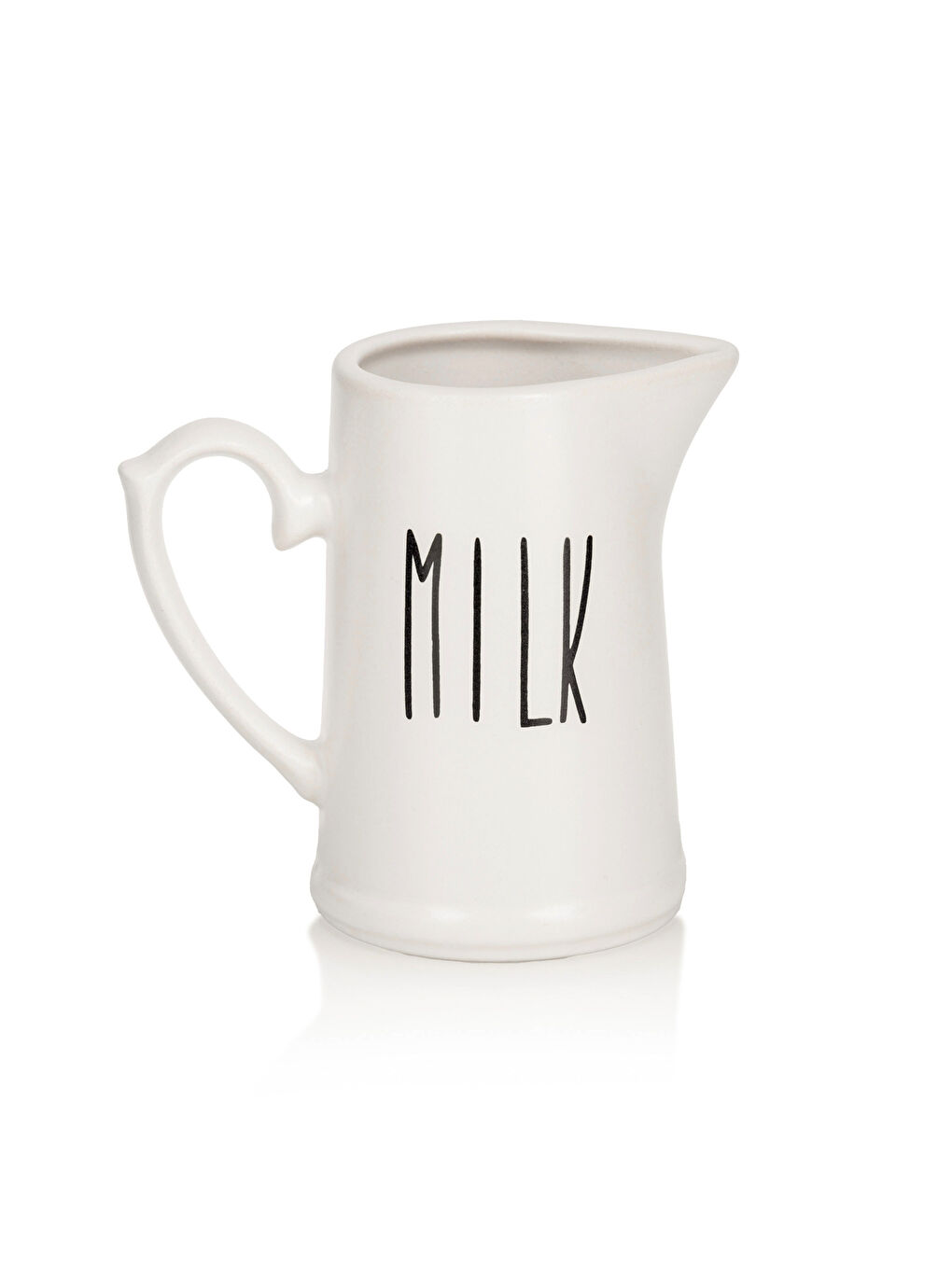 Siyah Baskılı Seramik Sütlük-3