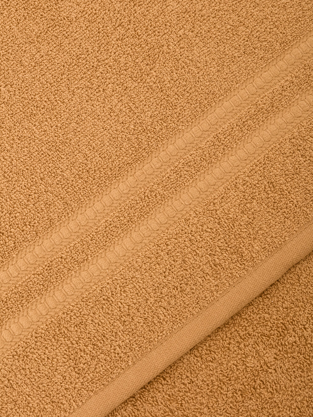 Kahverengi Pamuklu Yüz Havlusu 50x80 cm-3