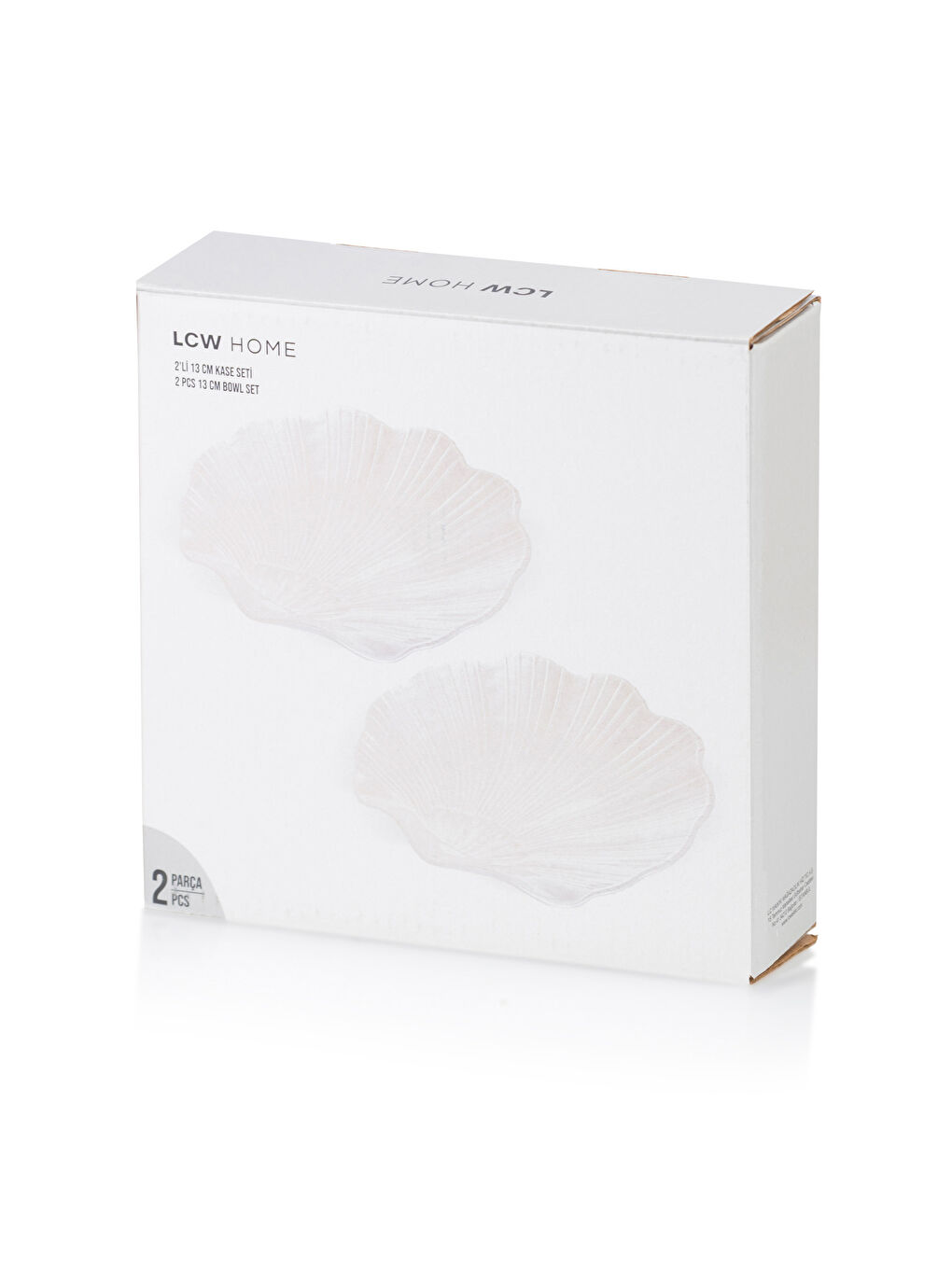 Seashell Figured Snack Bowl 2 Pack 13 cm -S4IJ29Z8-LU7
