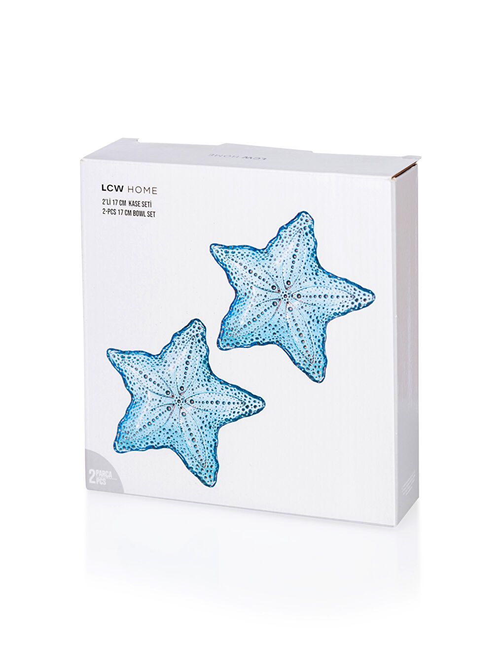 Mavi Deniz Yıldızı Figürlü Çerezlik 2'li-3
