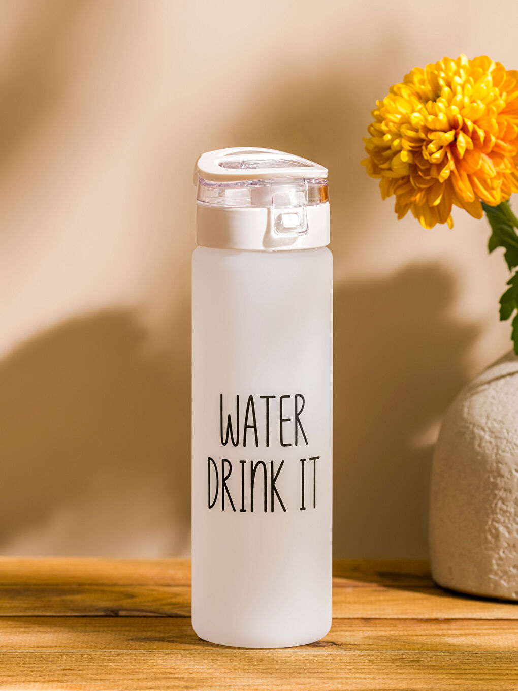 Принтті су бөтелкесі қақпағымен 630 мл