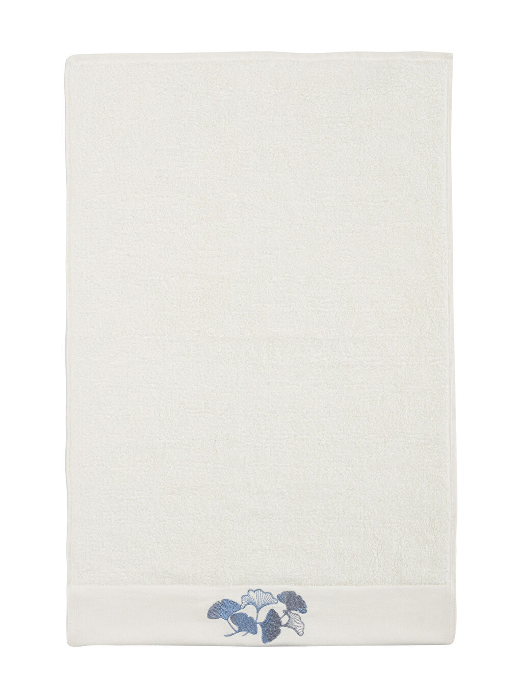 LCW HOME Ekru Çiçek Nakışlı Yüz Havlusu 50x80 cm - 4