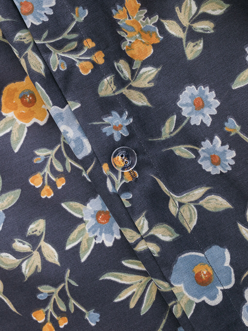 Karışık Çiçek Desenli Çift Kişilik Nevresim Seti-5