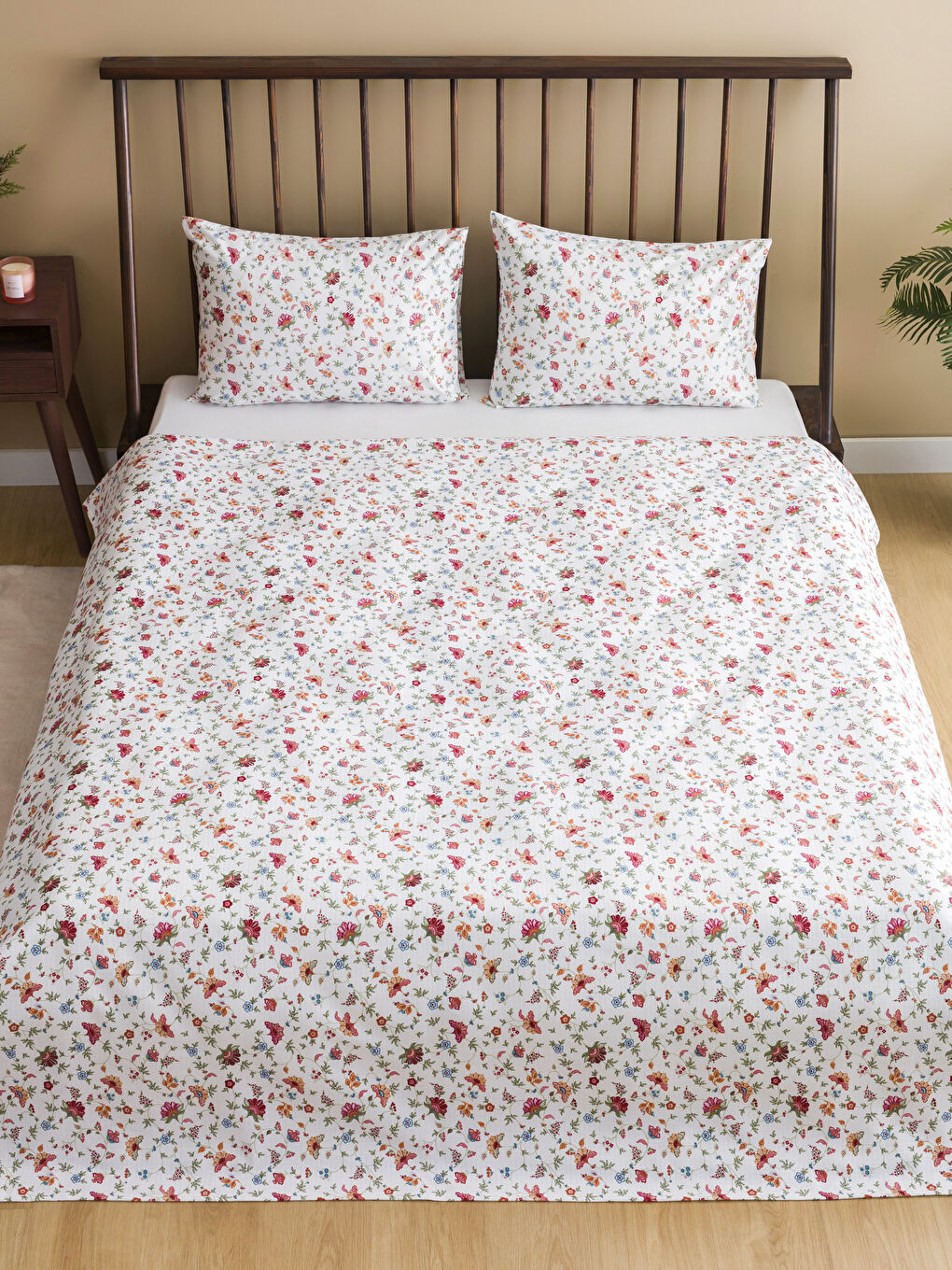 Patterned Double Pique Bedspread Set-1