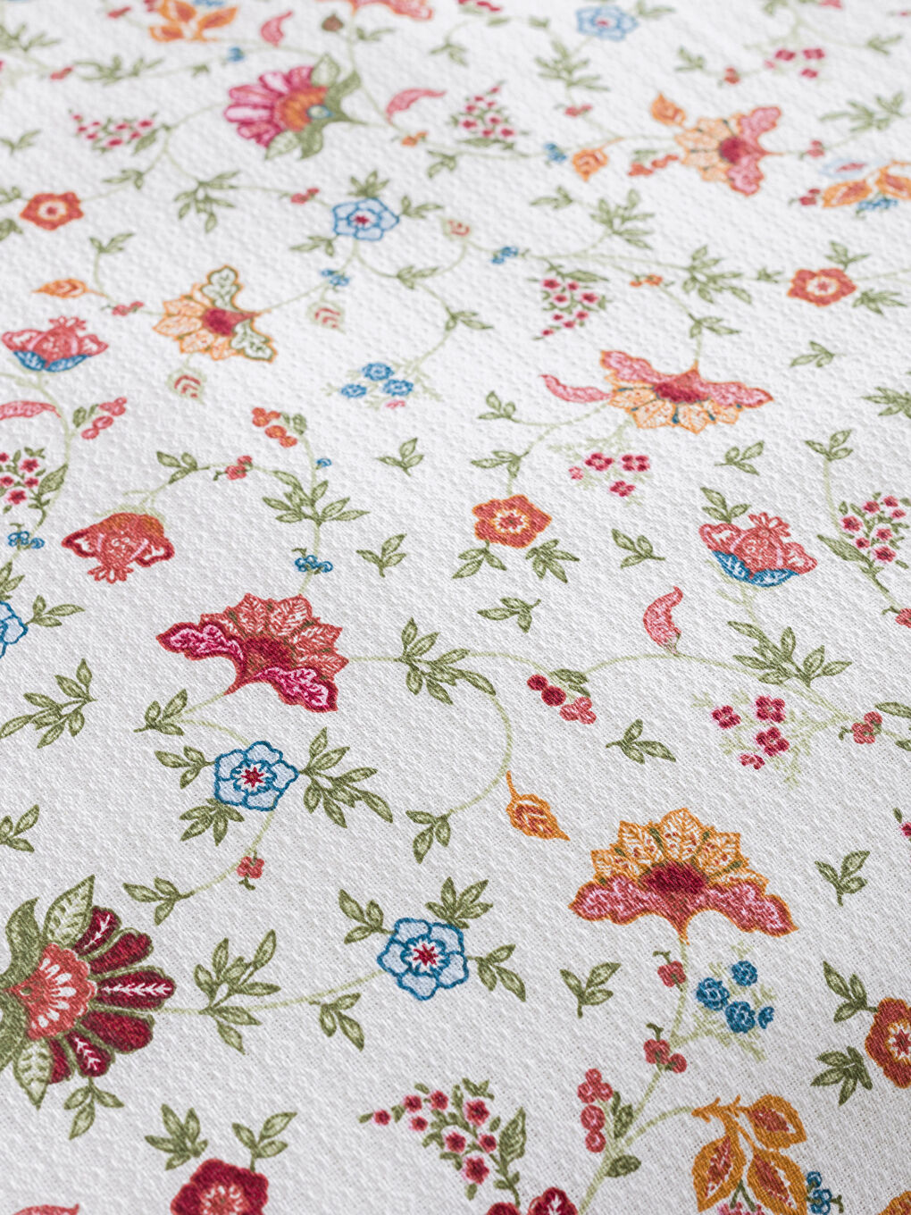 Patterned Double Pique Bedspread Set-4