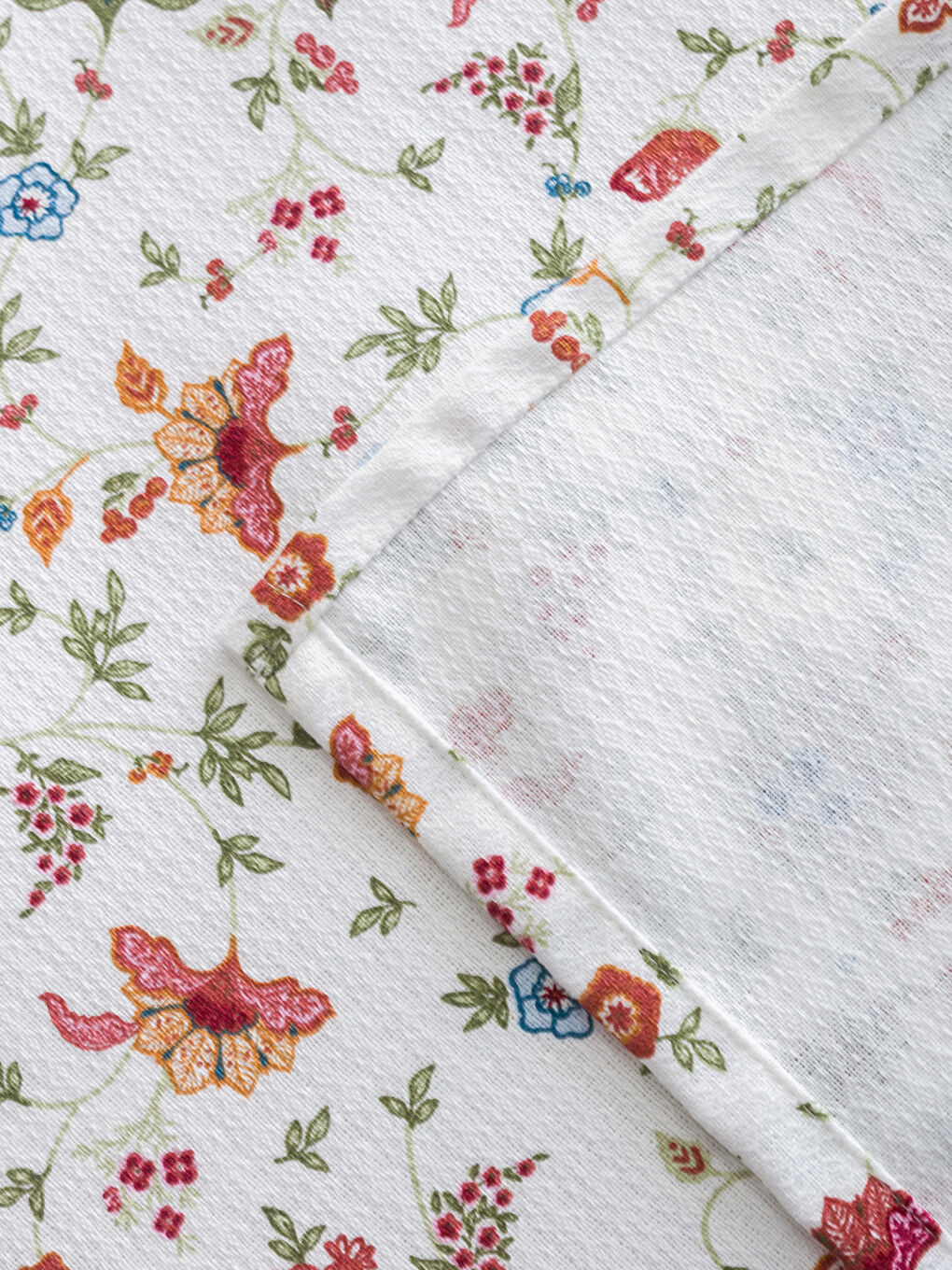 Patterned Double Pique Bedspread Set-5