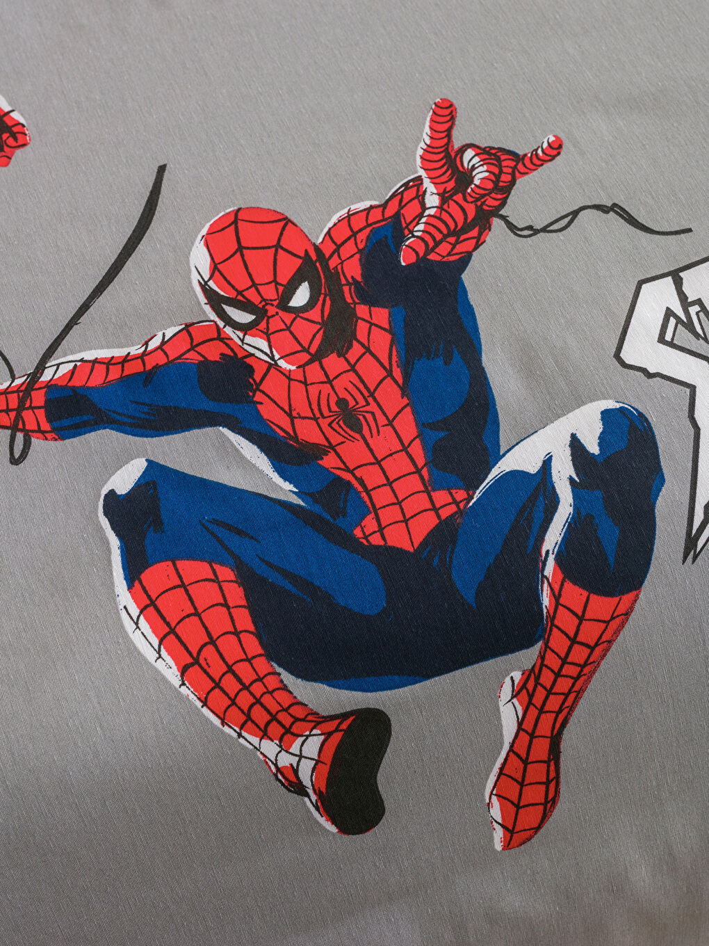 LCW HOME Karişik Spiderman Baskılı Tek Kişilik Çocuk Nevresim Seti - 4