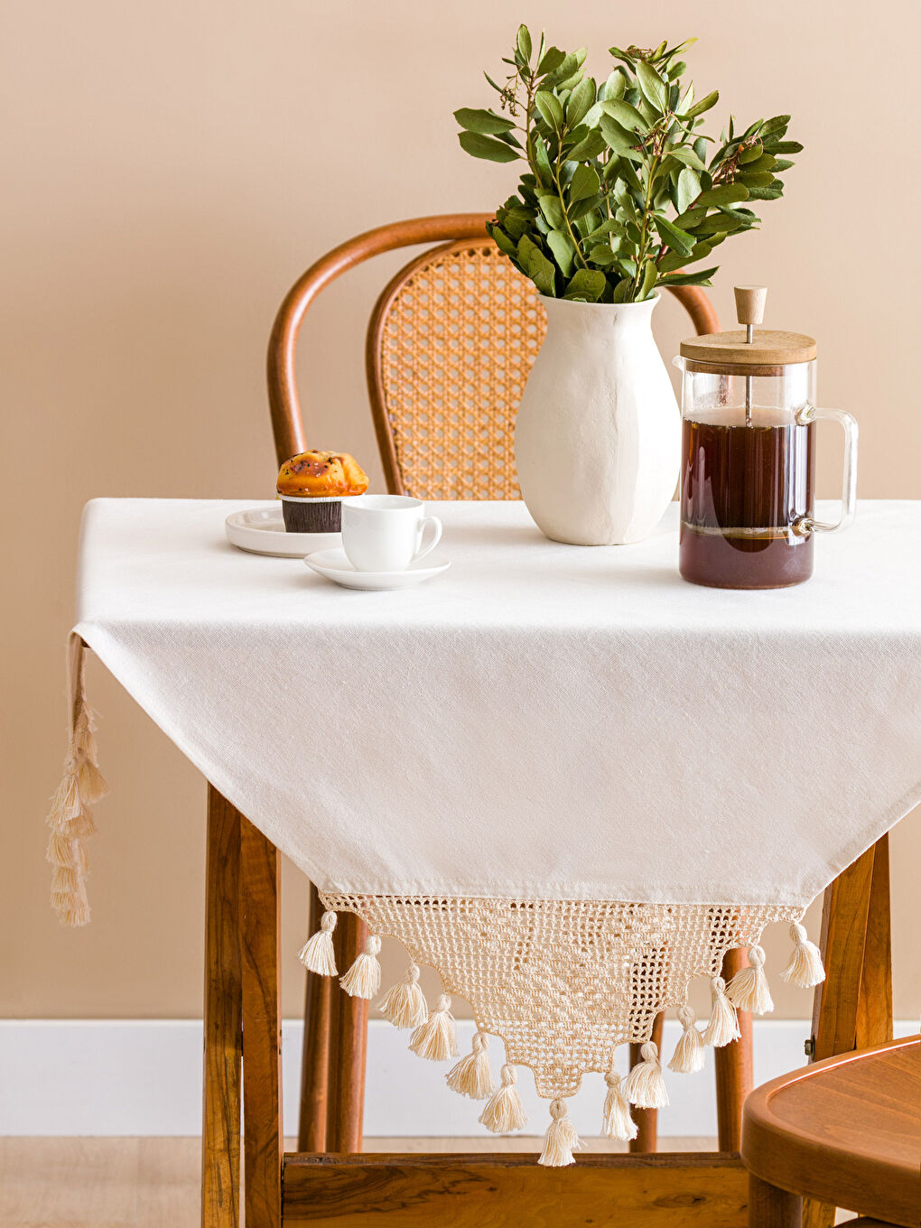 Lace Tablecloth 90x90 cm-1