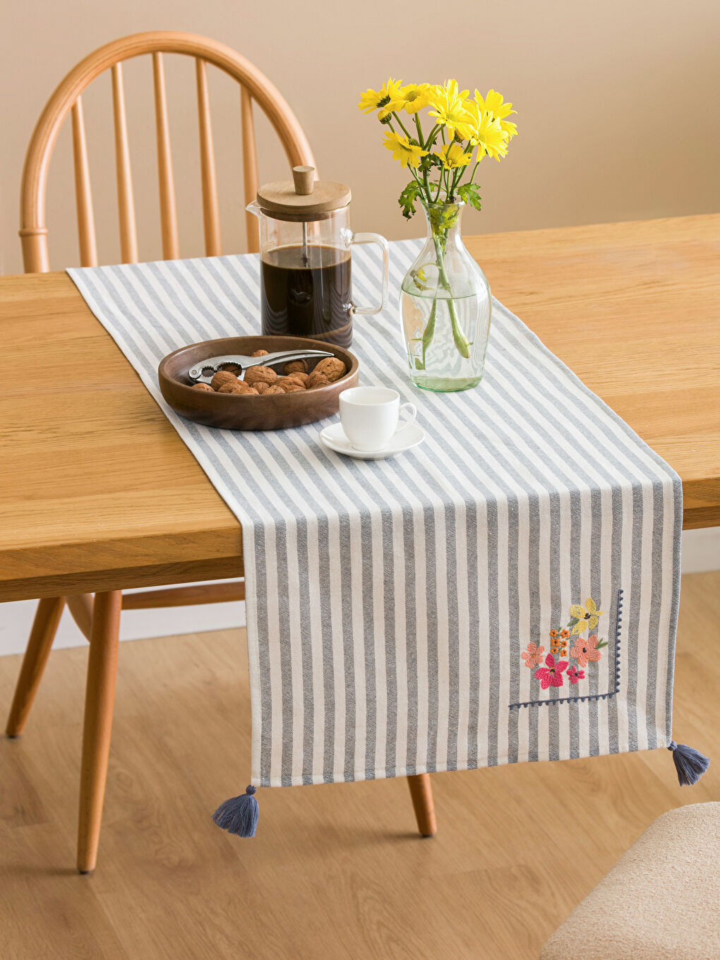 Embroidered Runner 45x150 Cm -S4J178Z8-YAQ