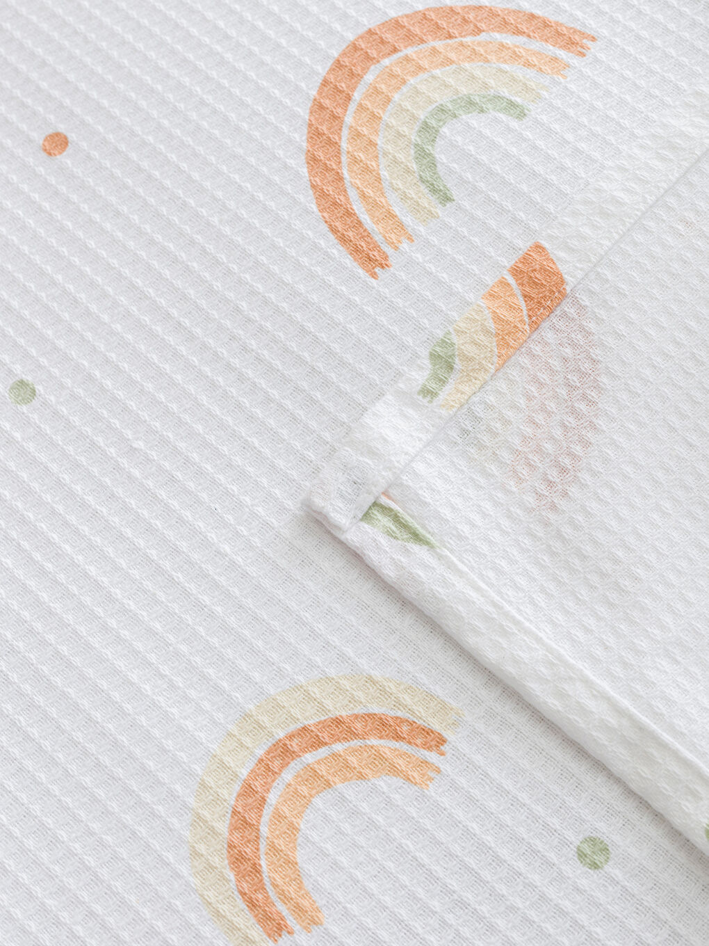 Karışık Desenli Tek Kişilik Pike Seti-5