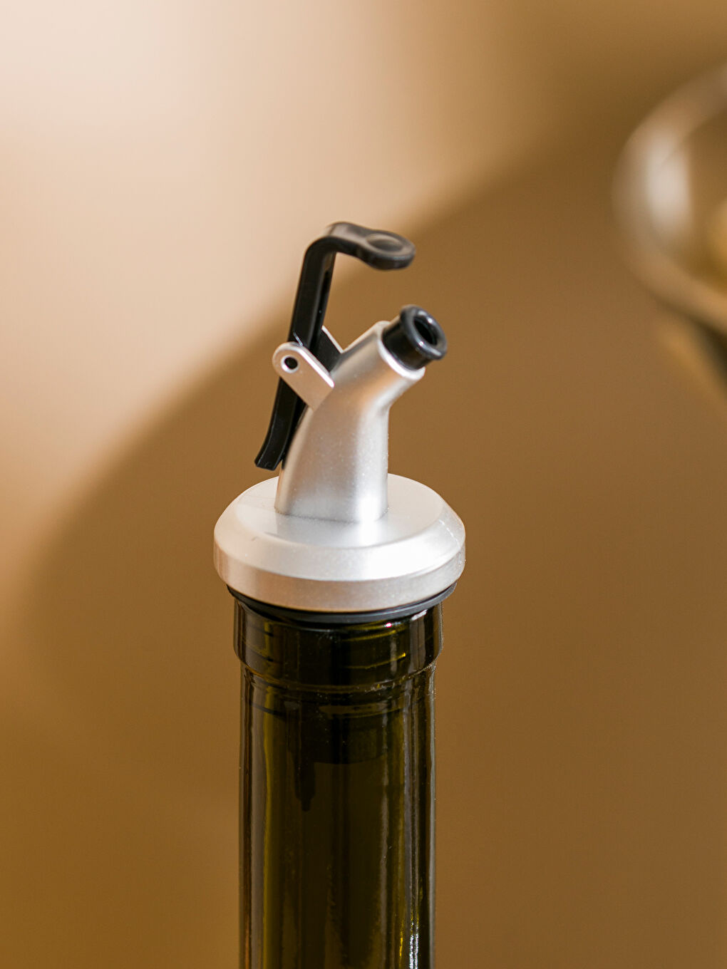 Yeşil Cam Kapaklı Yağdanlık 2'li 750 ml-1