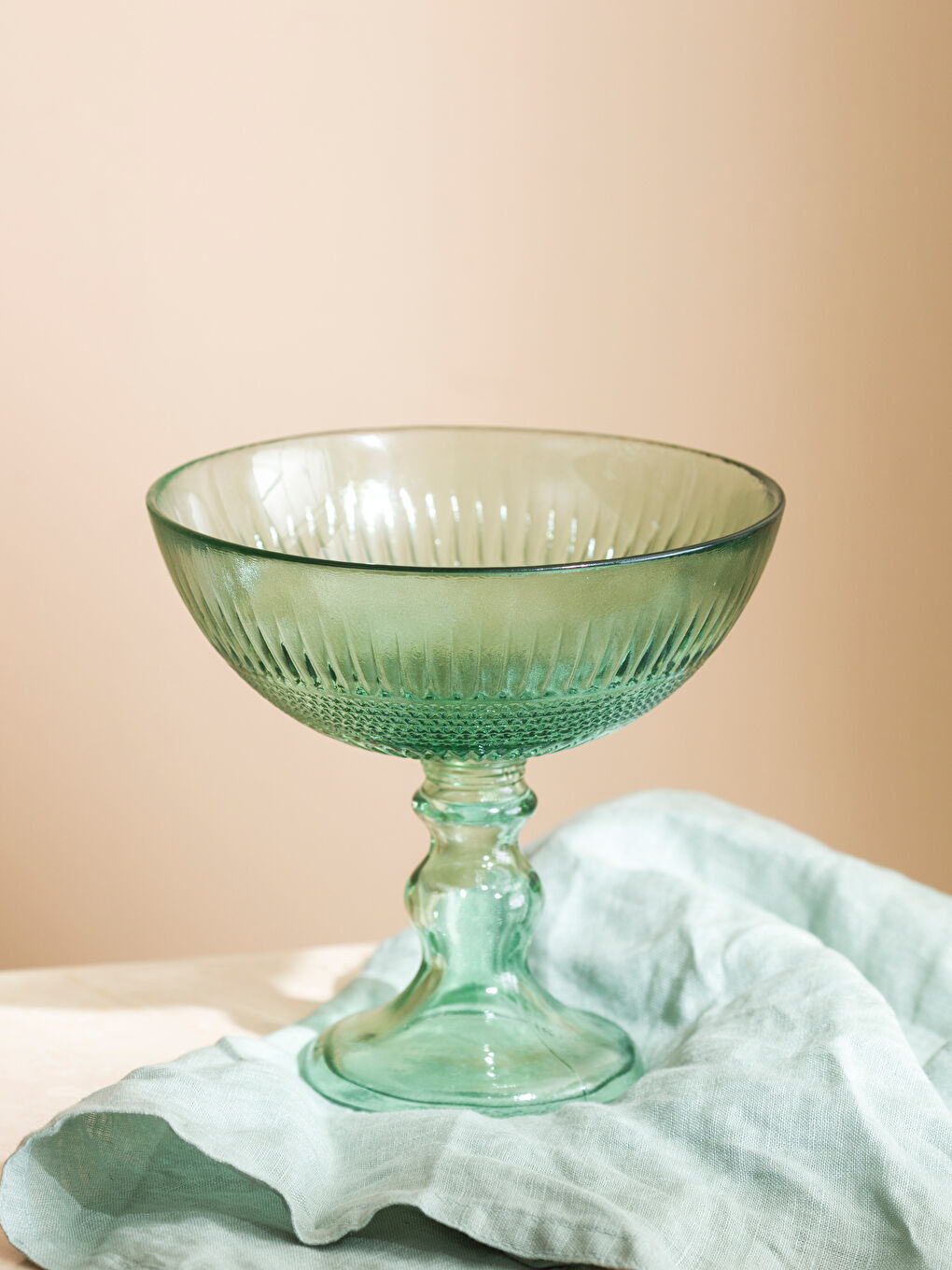 LCW HOME Γυάλινο Μπολ Σερβιρίσματος με Βάση 15 cm -S4J716Z8-PX2
