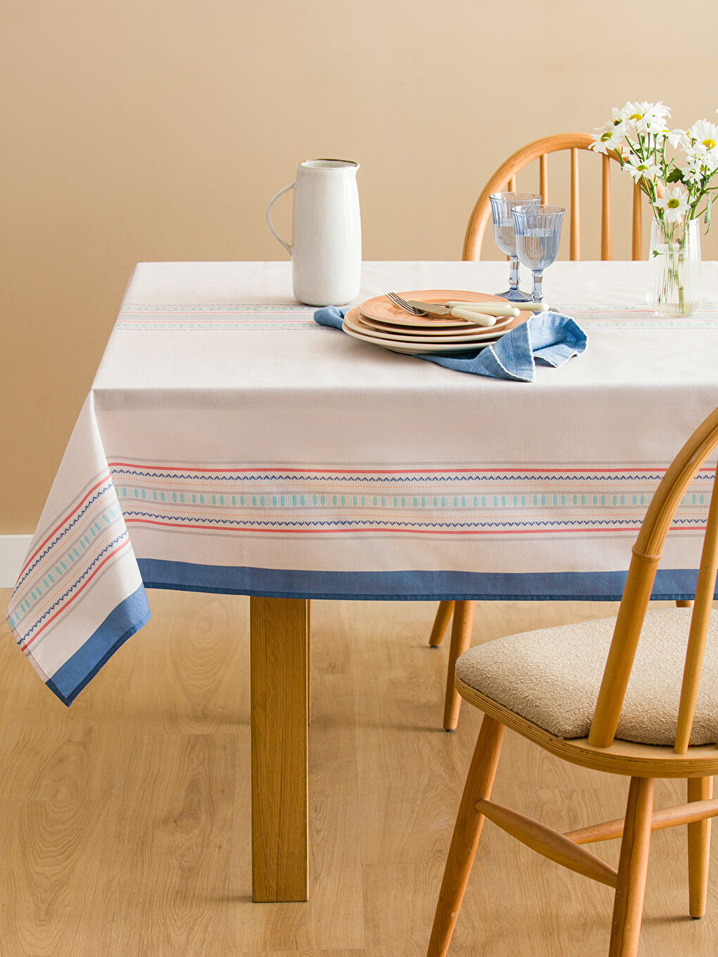LCW HOME Karişik Baskılı Masa Örtüsü 150x200 cm - 1