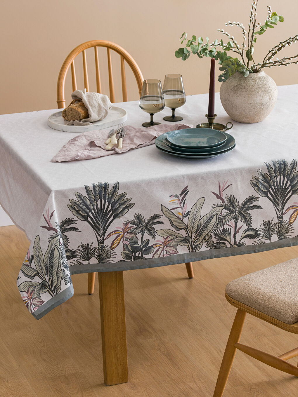 Printed Tablecloth 150x200 Cm -S4J862Z8-F9C