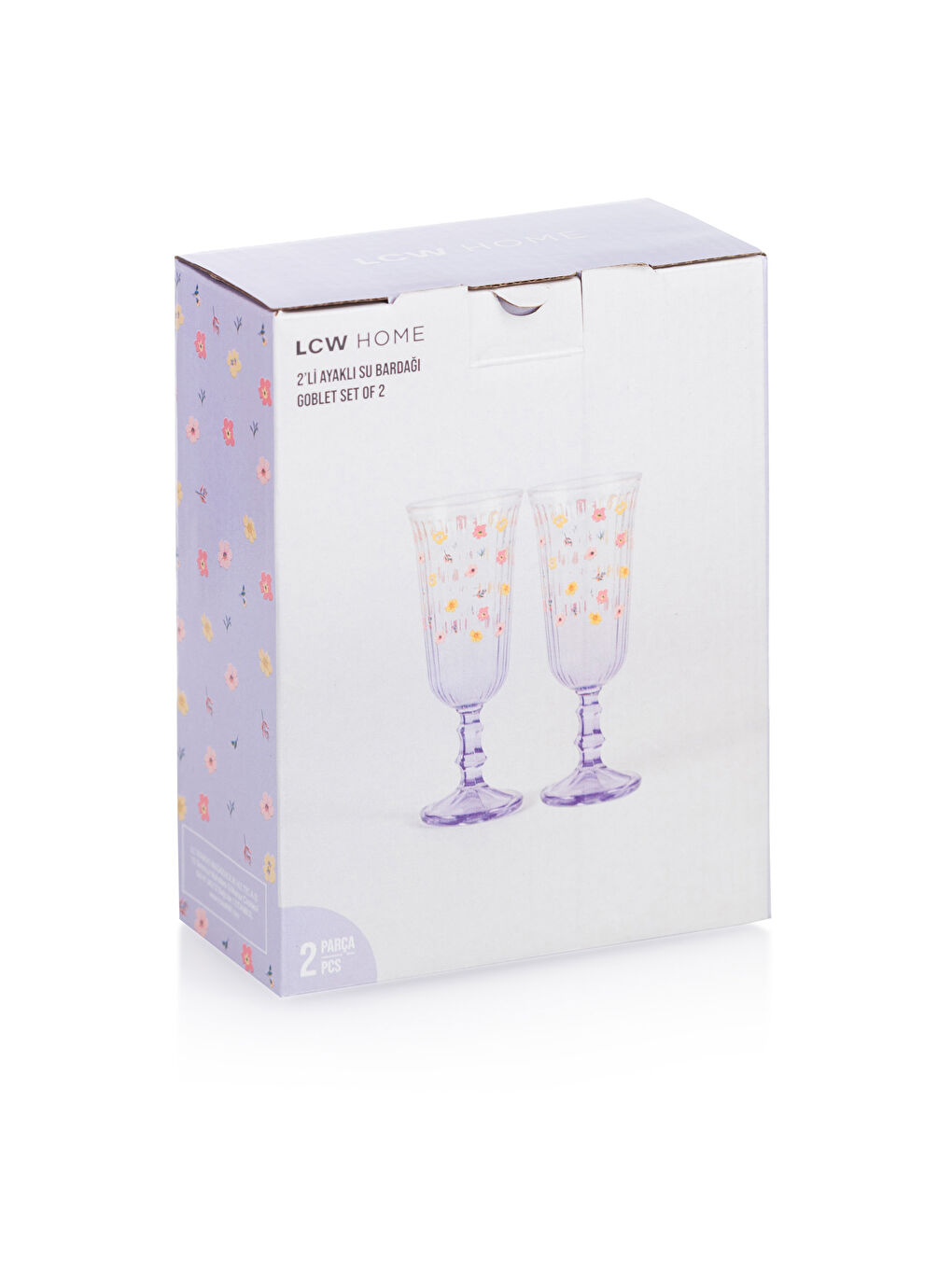 Karışık Desenli Su Bardağı 2'li 120 ml-4