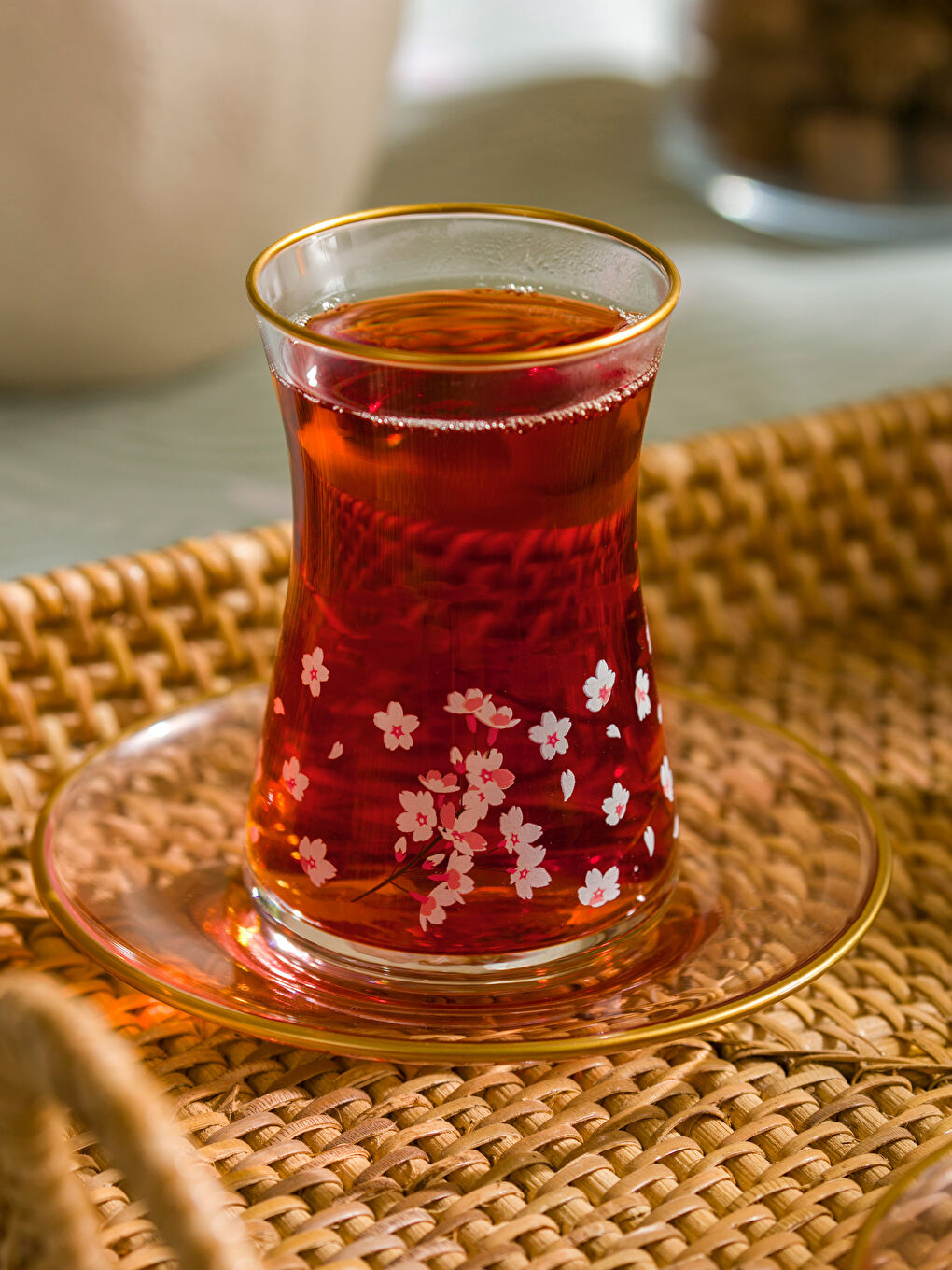 Karışık 4 Kişilik Çay Bardağı Seti 170 ml-2