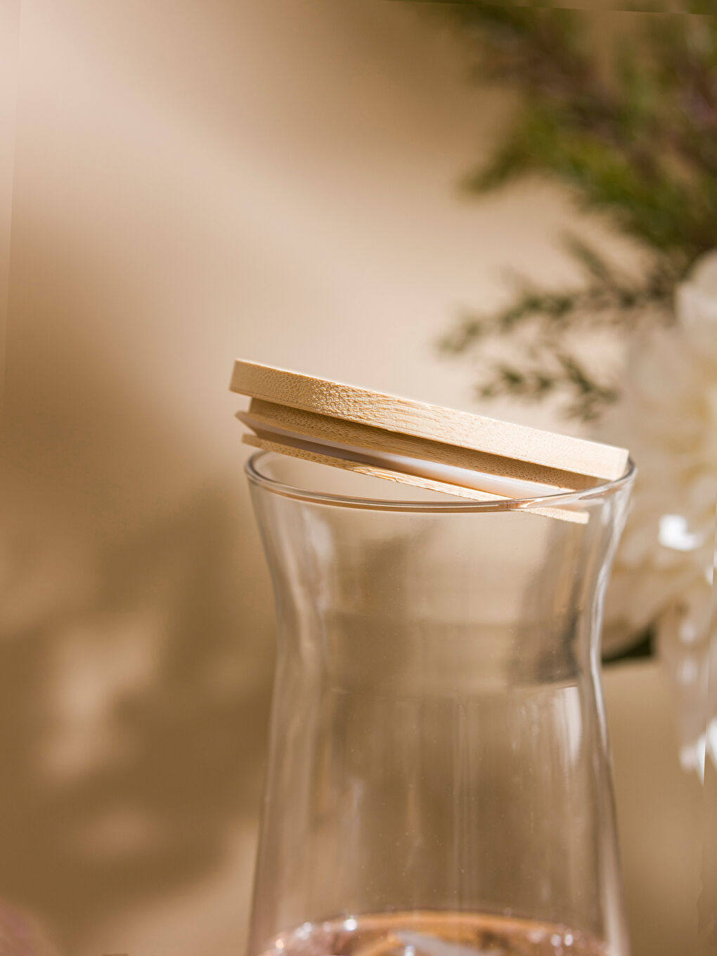 Floral Patterned Glass Pitcher 570 ml-2