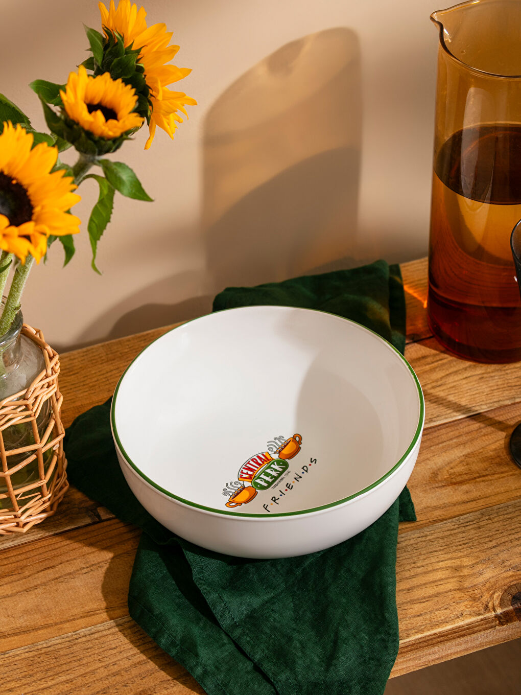 Saladier en Céramique Imprimé Friends 21 cm