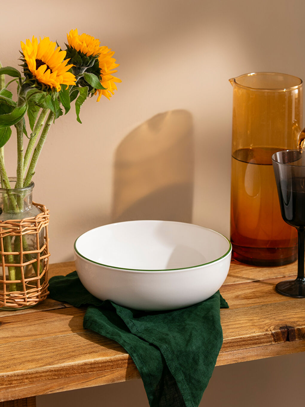 LCW HOME Friends Printed Ceramic Salad Bowl 21 cm -S4JD15Z8