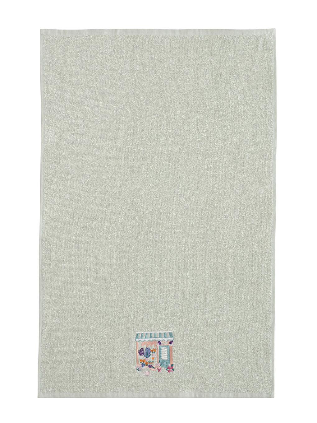 Embroidered Face Towel 50x80 Cm -S4JE38Z8-FLL