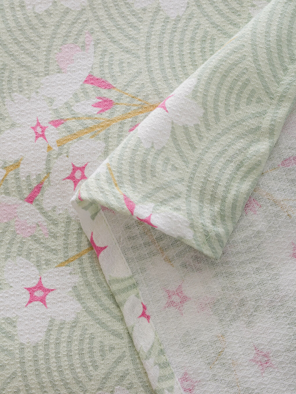 Floral Printed Double Pike Set -S4JE91Z8-F9C