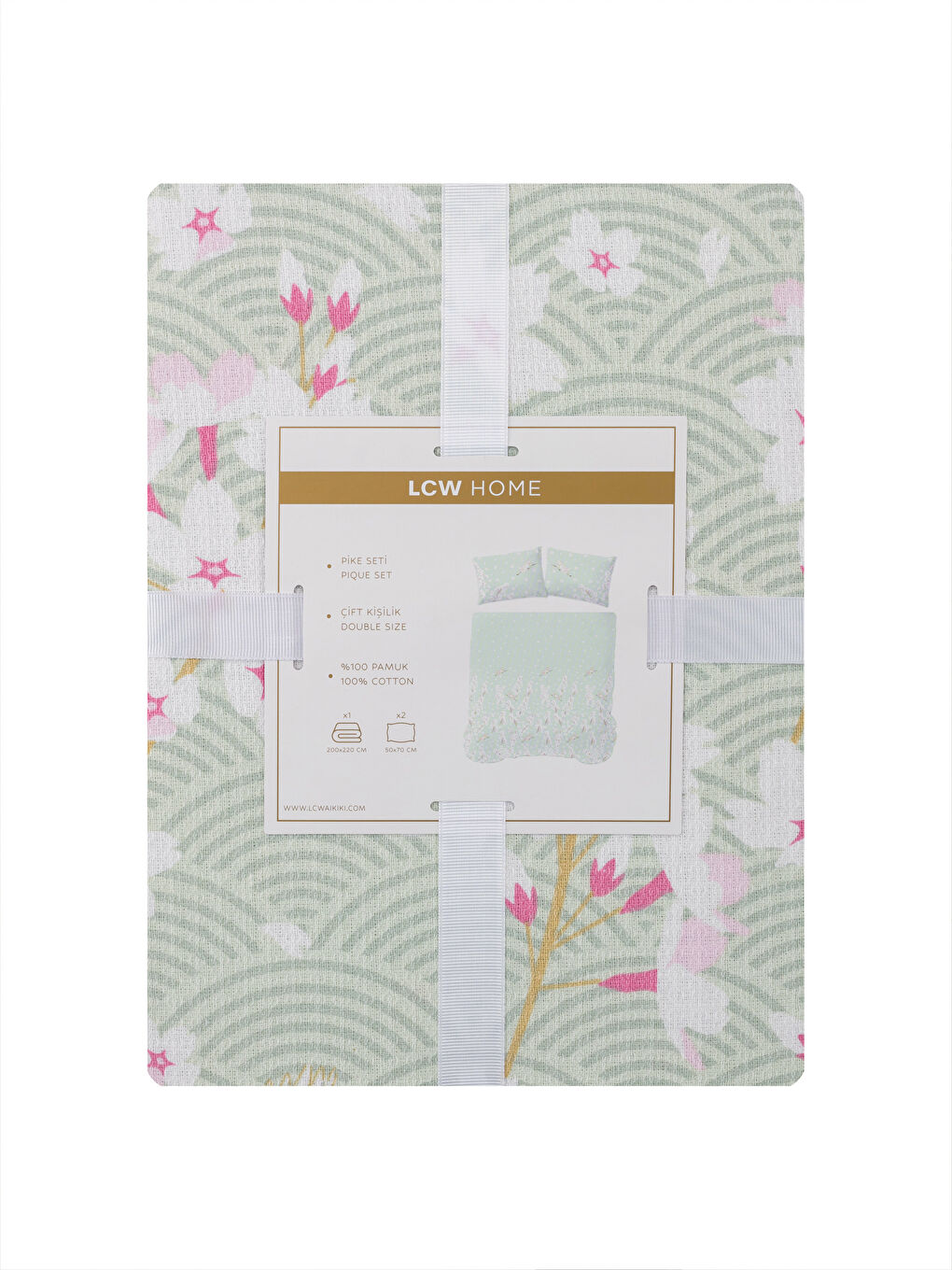 Floral Printed Double Pike Set -S4JE91Z8-F9C