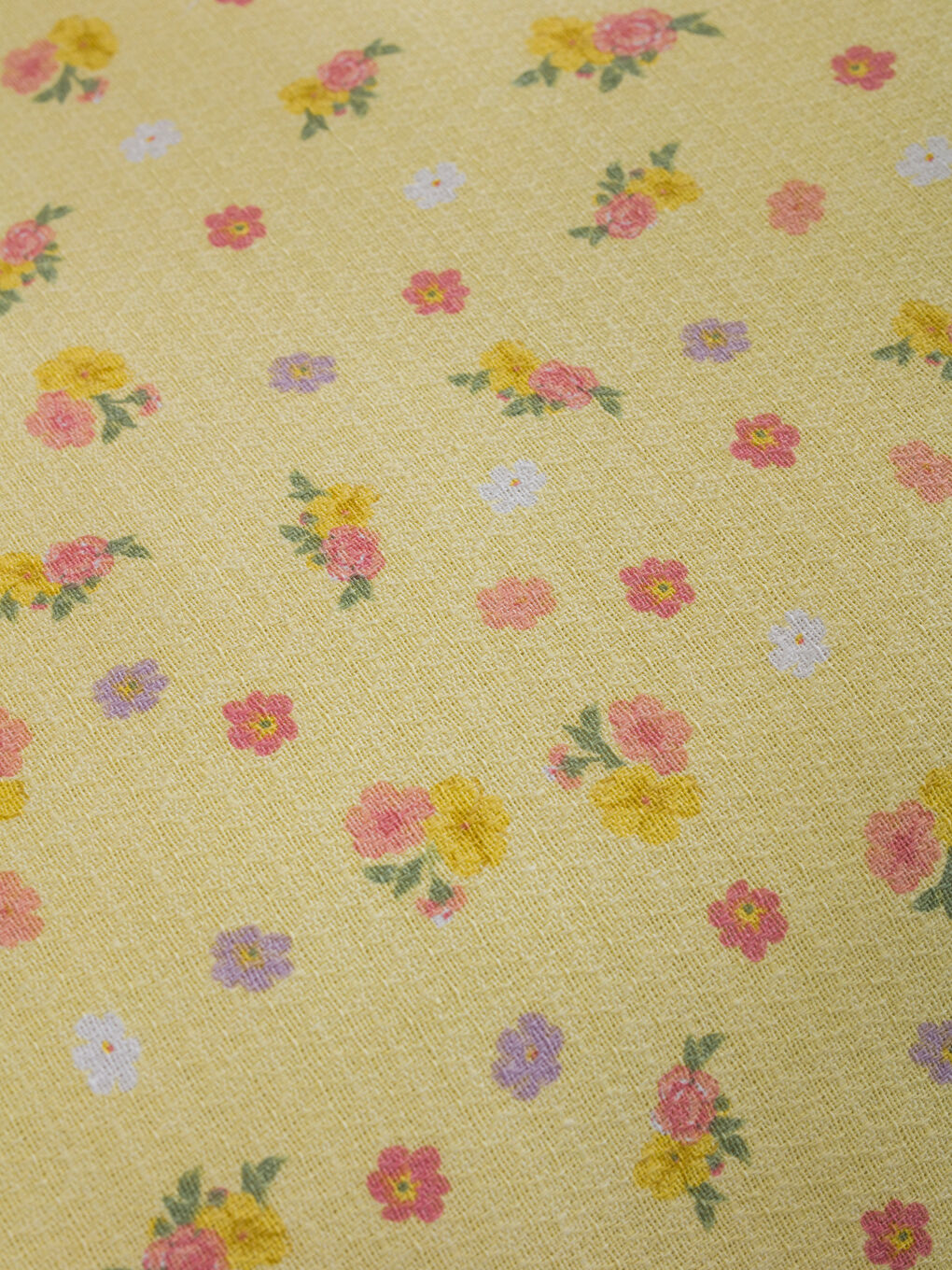 LCW HOME Floral Printed Double Pique Bedspread Set -S4JE94Z8-F9C