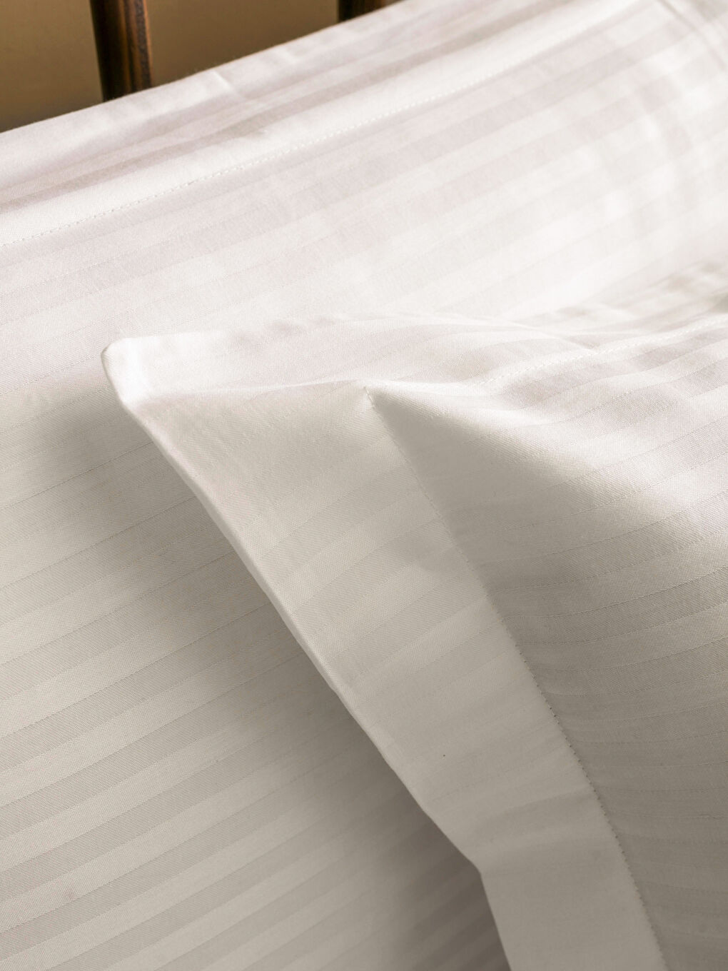 Beyaz Pamuk Yastık Kılıfı 2'li 50x70 cm-2