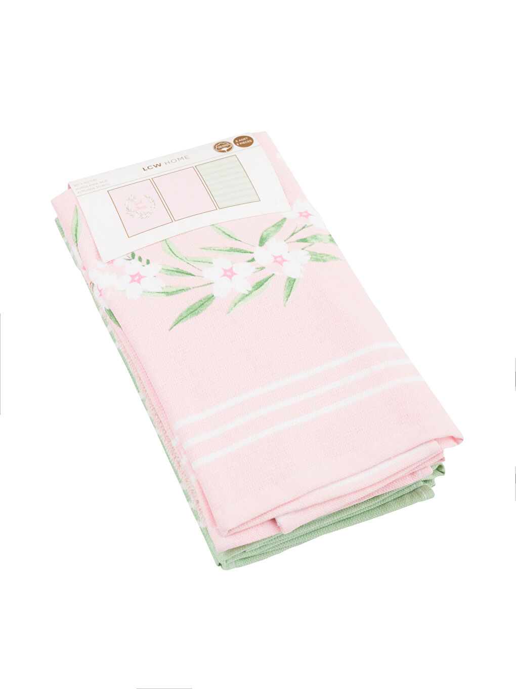 Karışık Desenli Kurulama Bezi 3'lü 40x50 cm-4