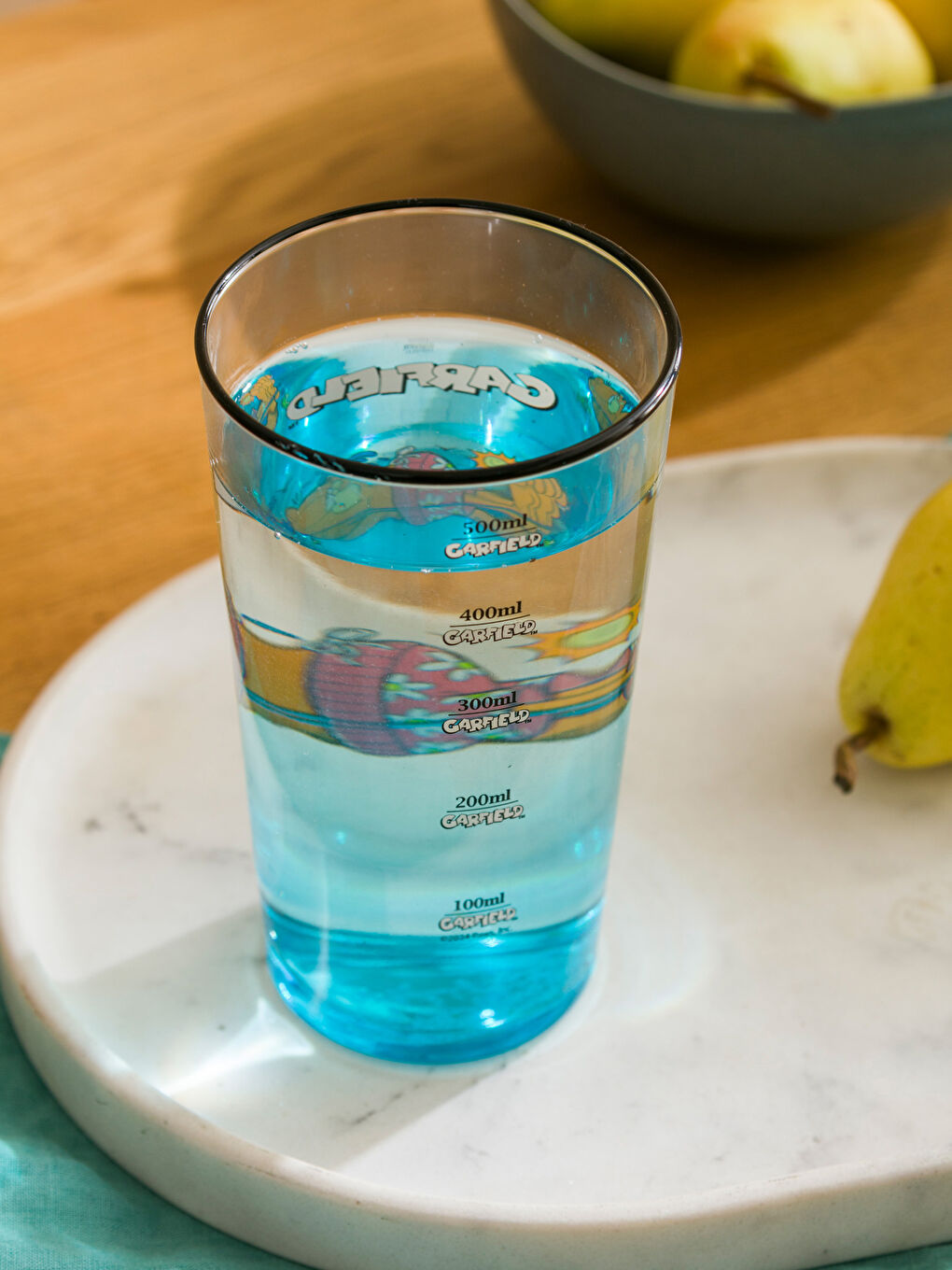 Karışık Garfield Baskılı Cam Bardak 570 ml-3