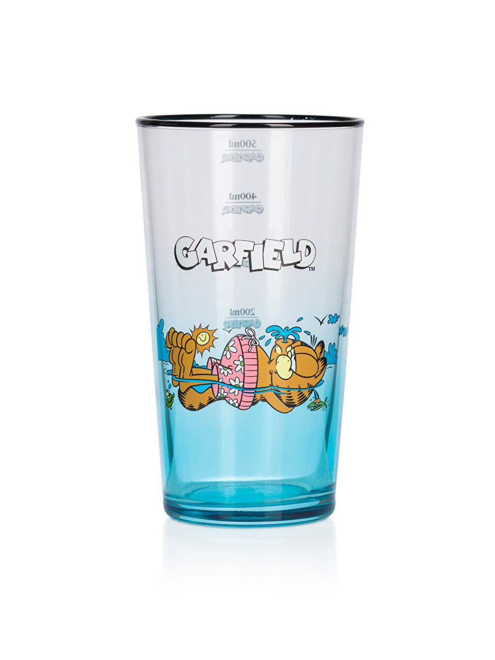 Karışık Garfield Baskılı Cam Bardak 570 ml-4