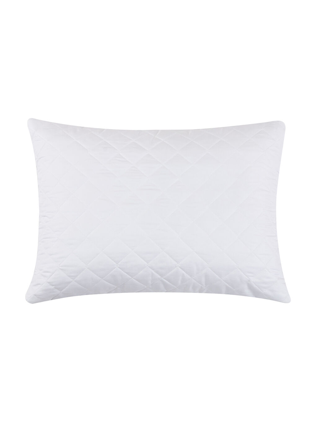 Beyaz Kapitone Desenli Yastık Alezi 50x70 cm-5