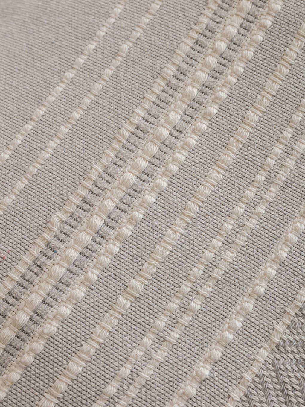 Gri Desenli Çift Kişilik Pike 180x230 cm-2