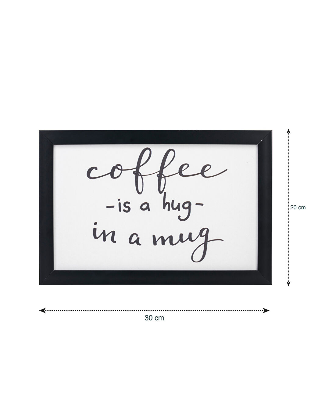 Siyah Dekoratif Çerçeve 30x20 cm-3