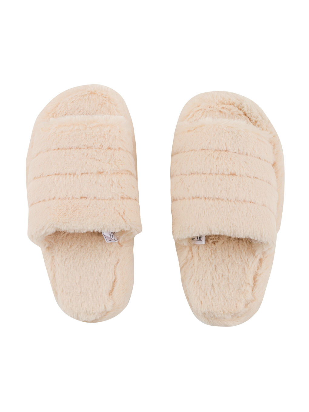 Plain Plush Women's Home Slippers-5