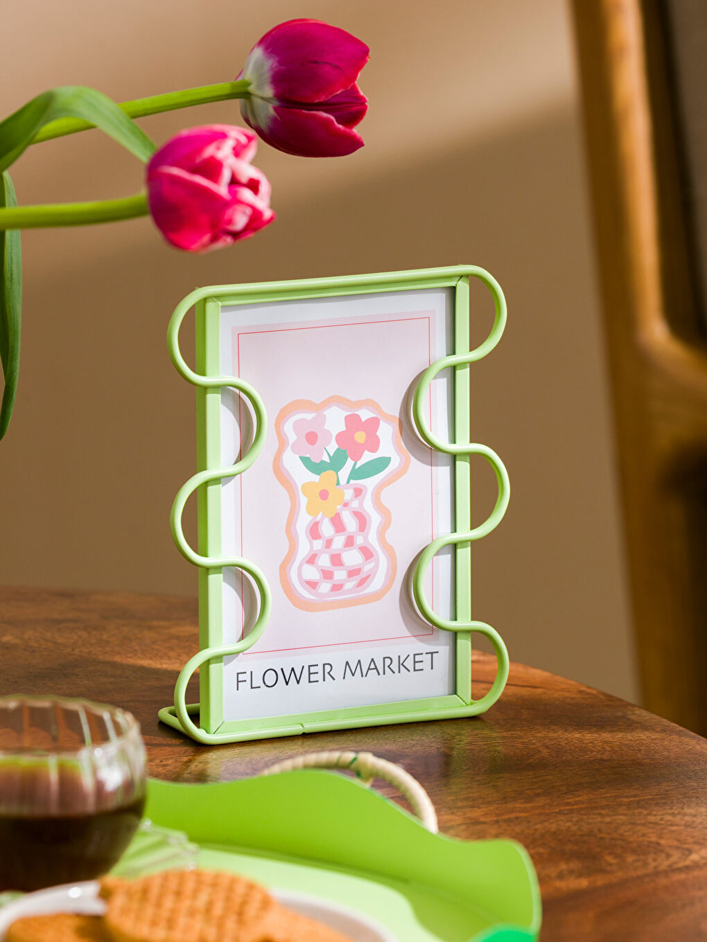 Ayaklı Dekoratif Fotoğraf Çerçevesi 16 cm