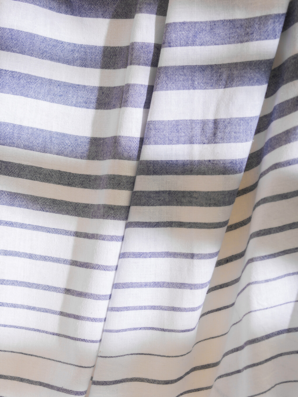 Striped Fringed Beach Towel 90x165 Cm-1