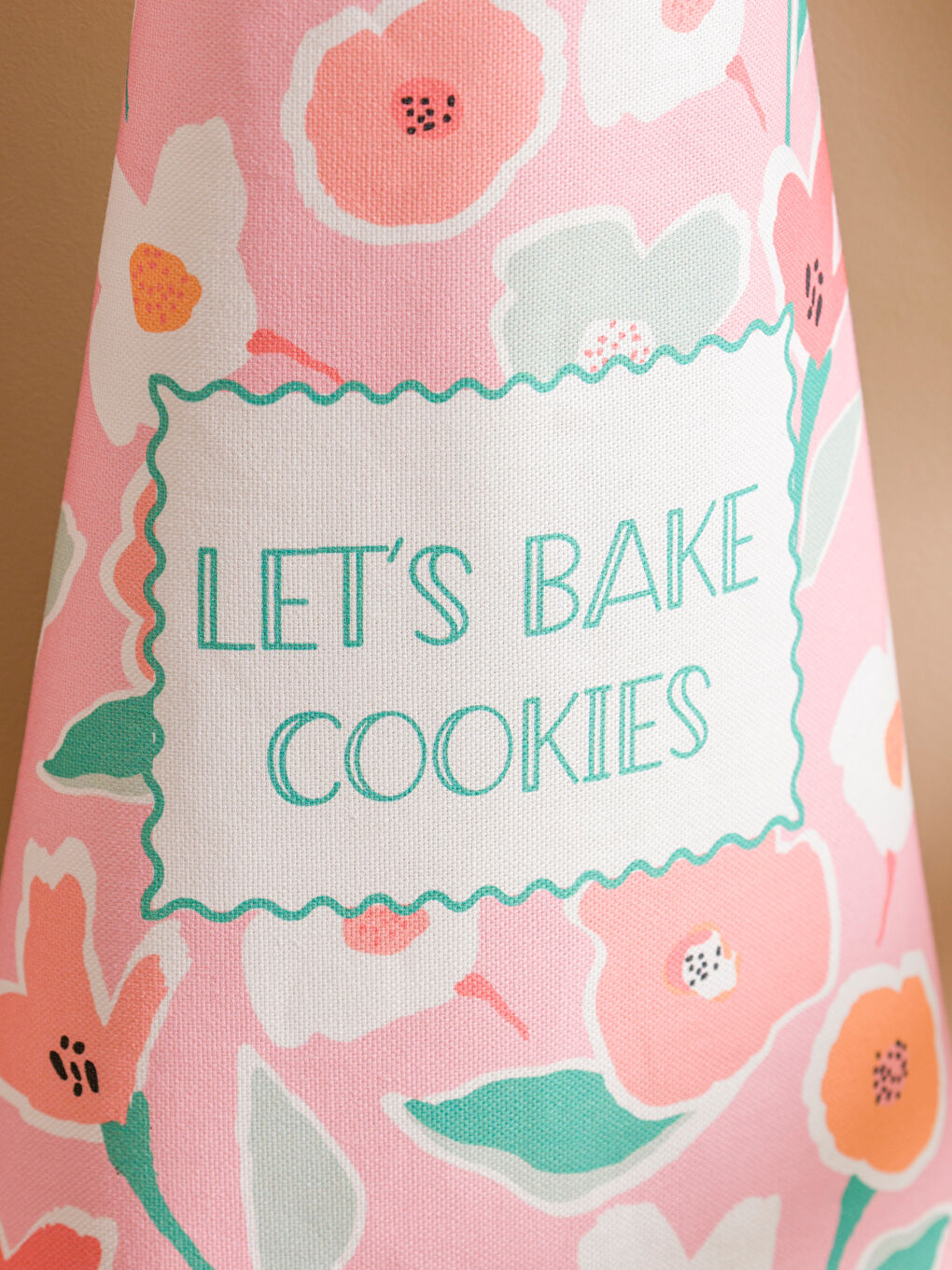 Floral Printed Cotton Kitchen Apron -S4KA15Z8-F9C