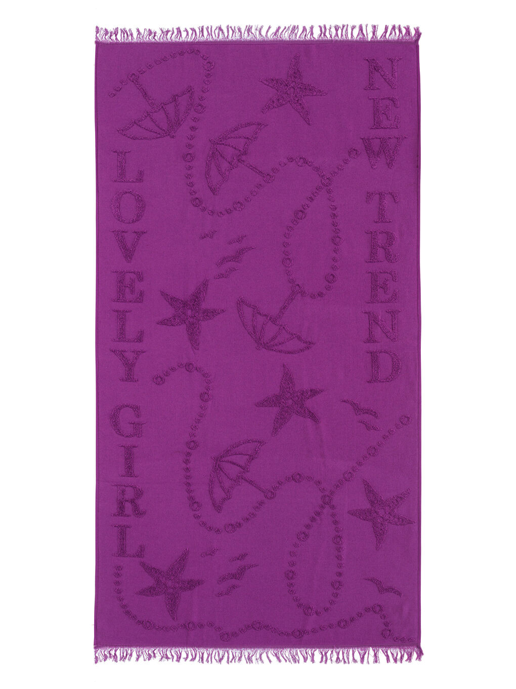 Figured Beach Towel -S4KM58Z4-H3V