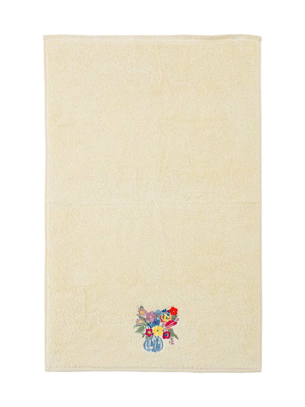 LCW HOME Floral Embroidered Hand Towel 50x80 cm -S4L426Z8-VZM