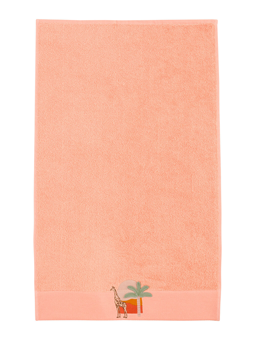 Mercan Ağaç Nakışlı Yüz Havlusu 50x80 cm-4