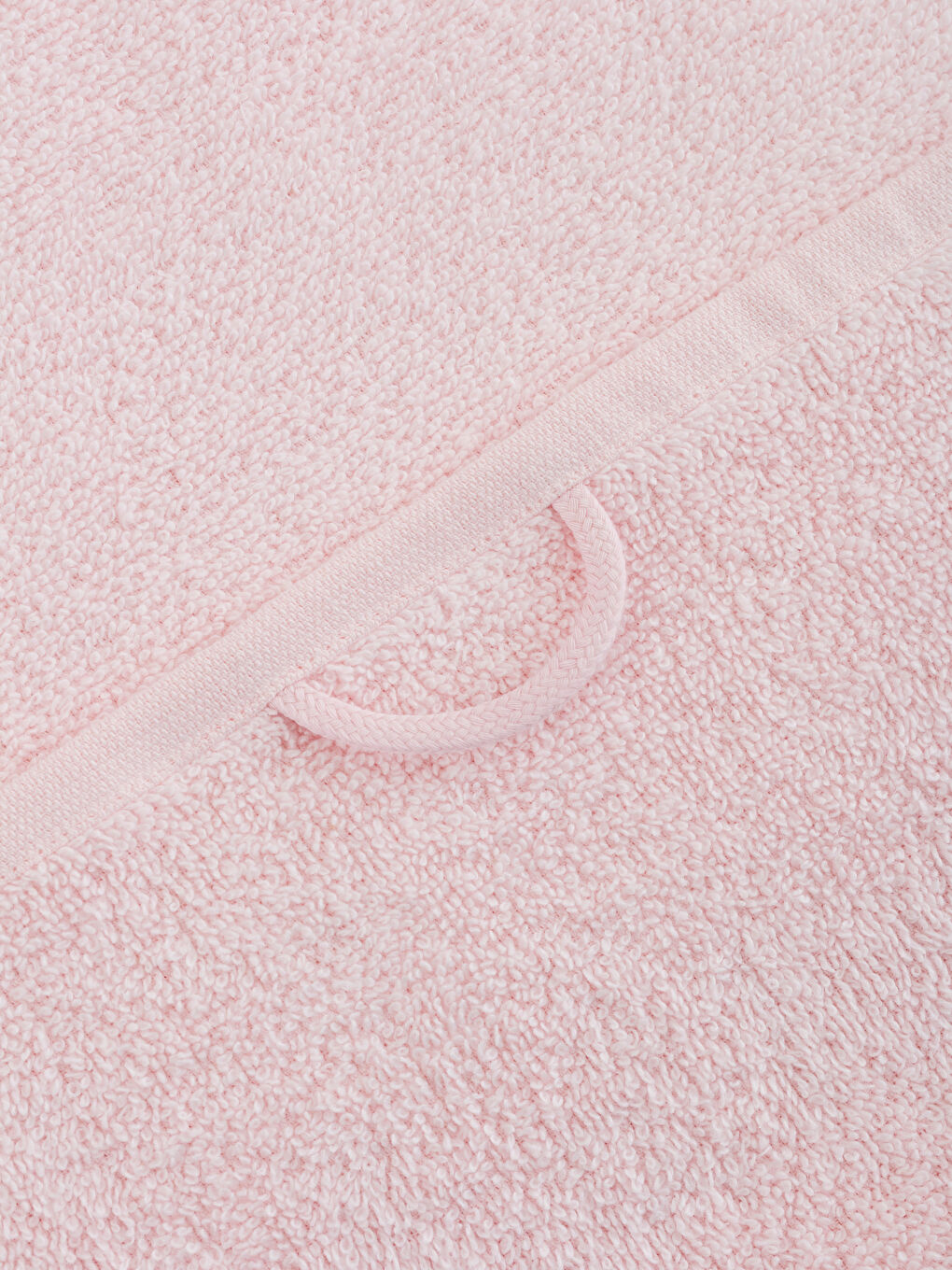 Pembe Fırfır Detaylı Yüz Havlusu 50x80 cm-4