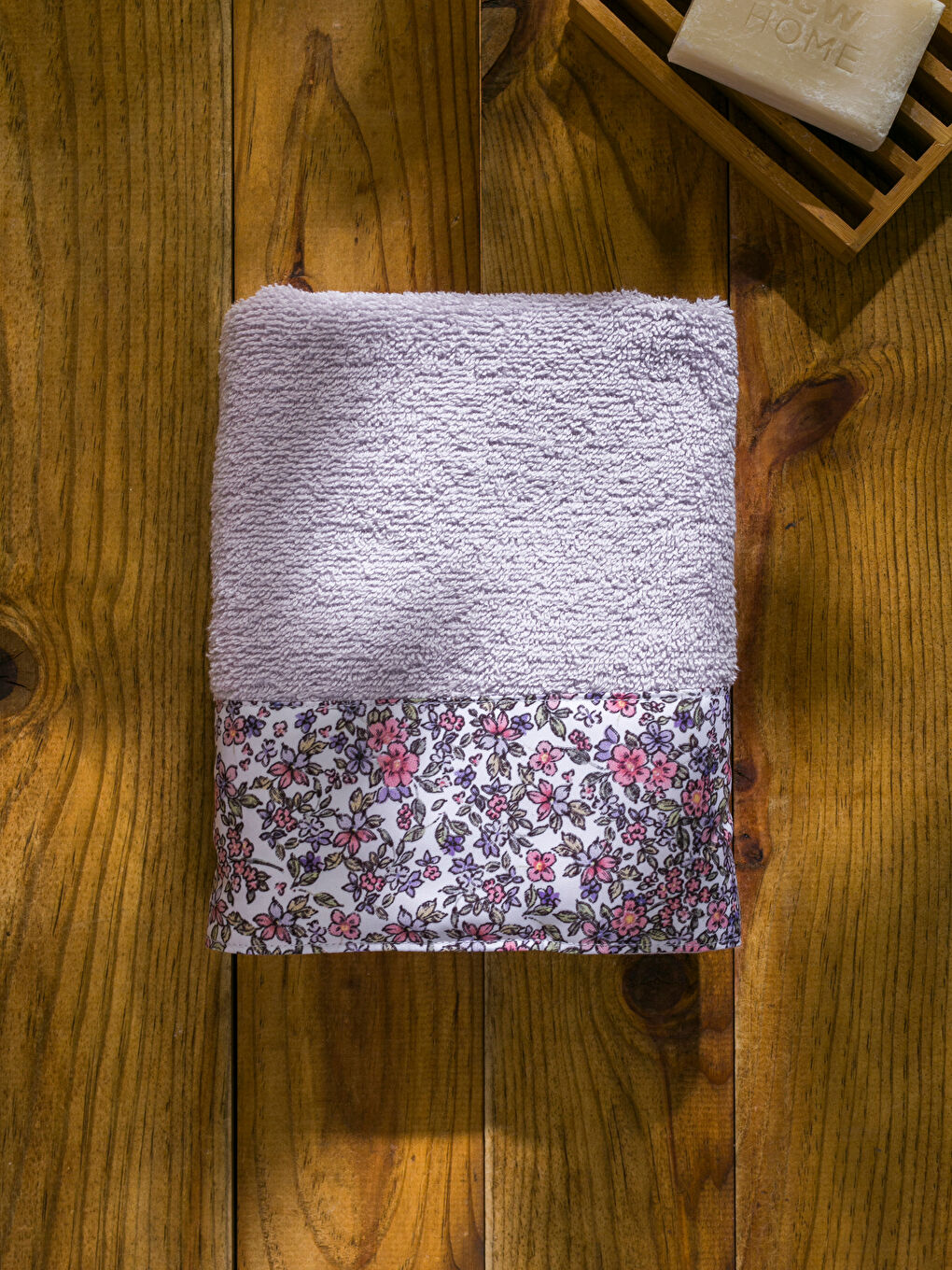 Floral Printed Hand Towel 50x80 cm-2