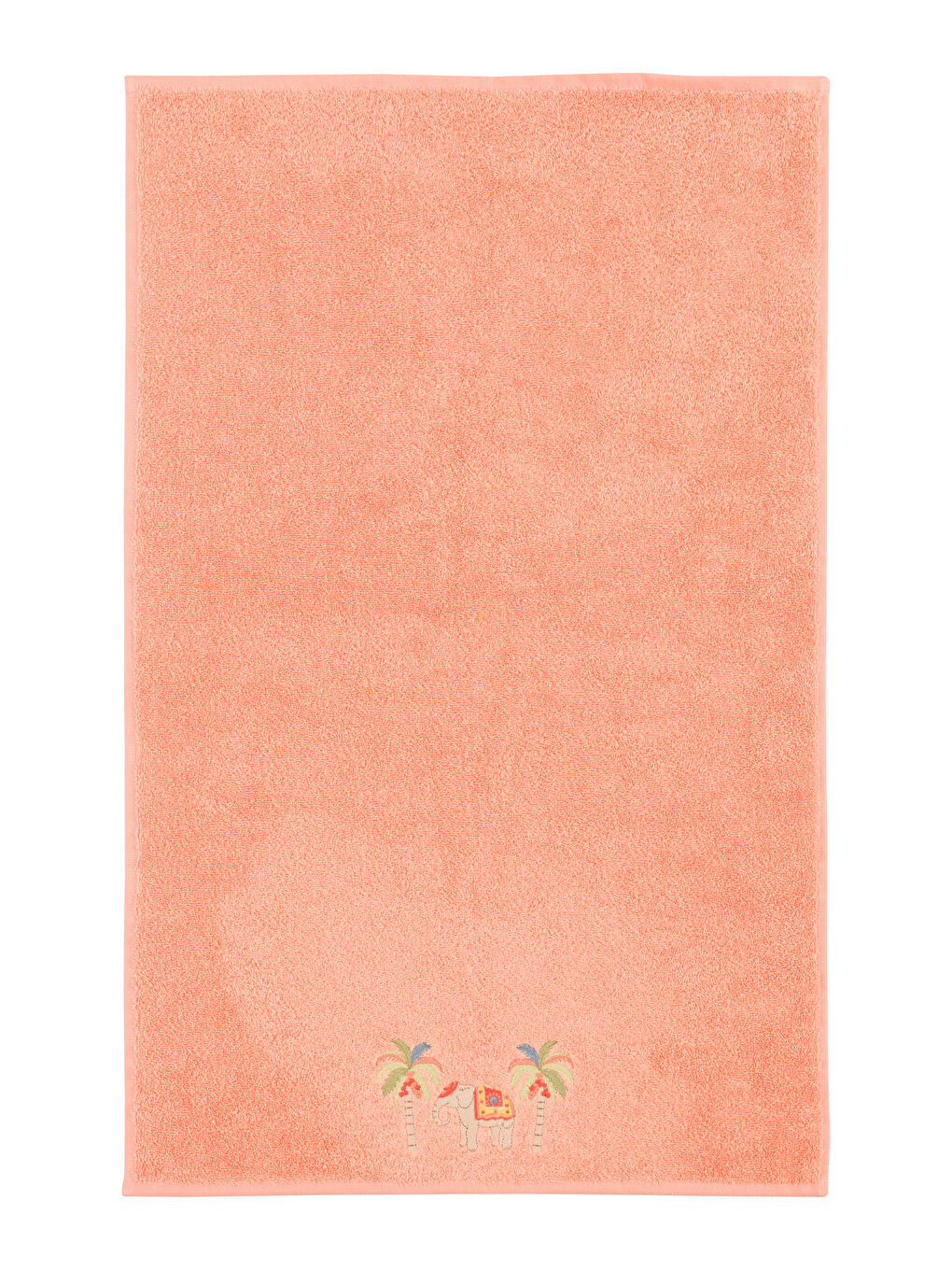 Mercan Fil Nakışlı Yüz Havlusu 50x80 cm-4