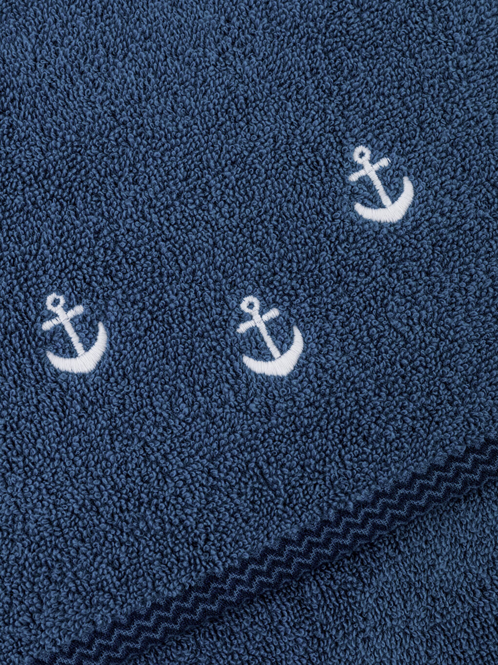 Anchor Embroidered Hand Towel 50x80 cm-3